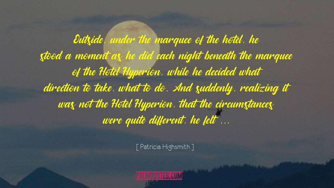 Hyperion quotes by Patricia Highsmith