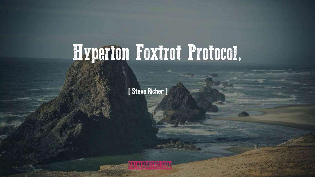 Hyperion quotes by Steve Richer
