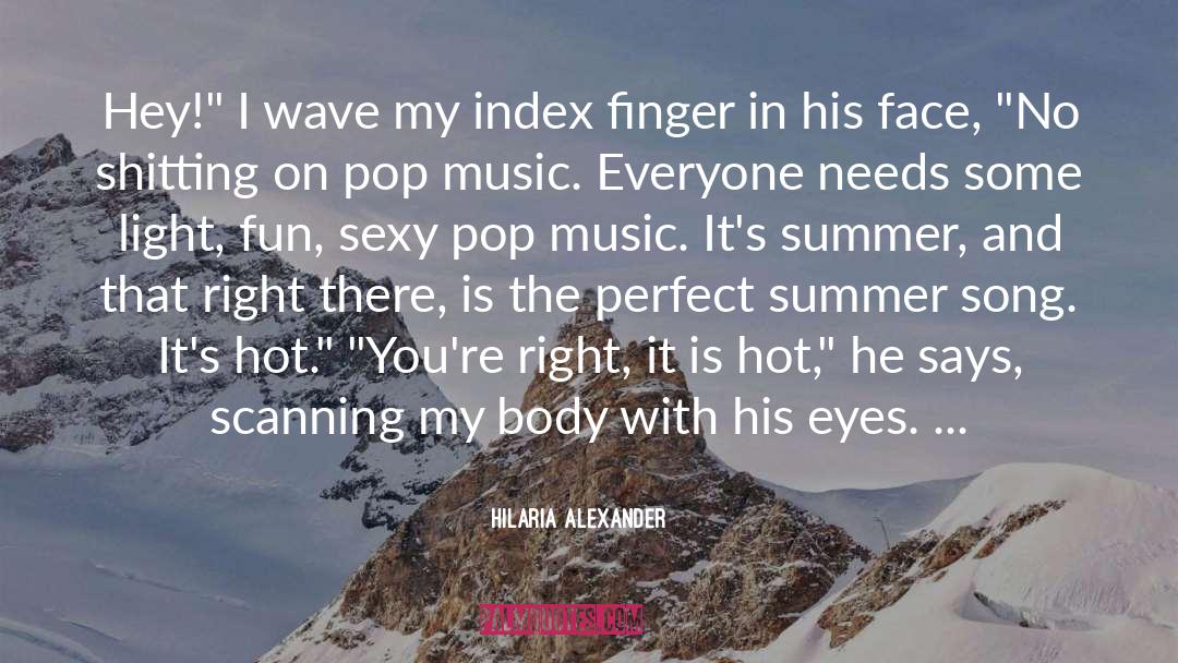 Hyperspeed Song quotes by Hilaria Alexander
