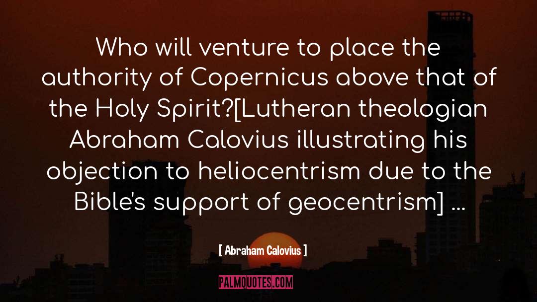 Hypersurface Cosmology quotes by Abraham Calovius
