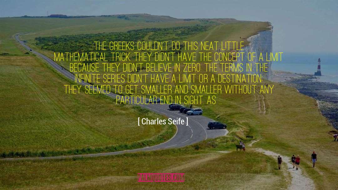 Hyphenated Greeks quotes by Charles Seife