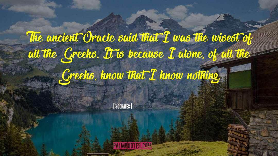 Hyphenated Greeks quotes by Socrates