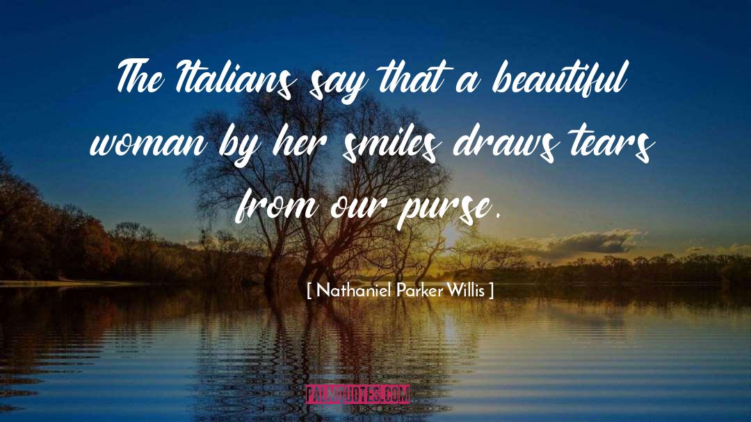 Hyphenated Italians quotes by Nathaniel Parker Willis