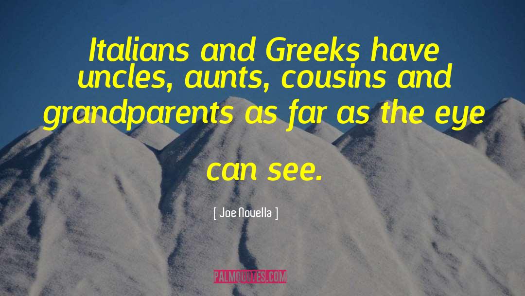 Hyphenated Italians quotes by Joe Novella