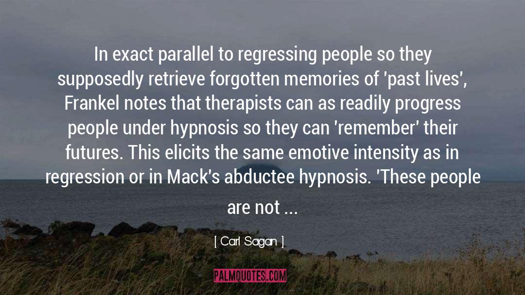 Hypnosis quotes by Carl Sagan