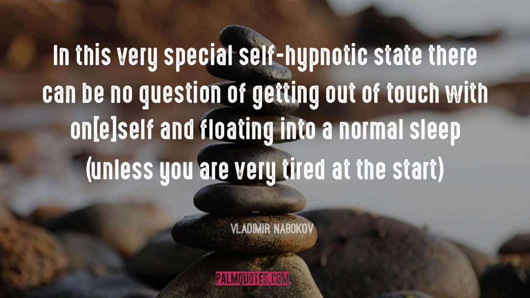 Hypnotic quotes by Vladimir Nabokov