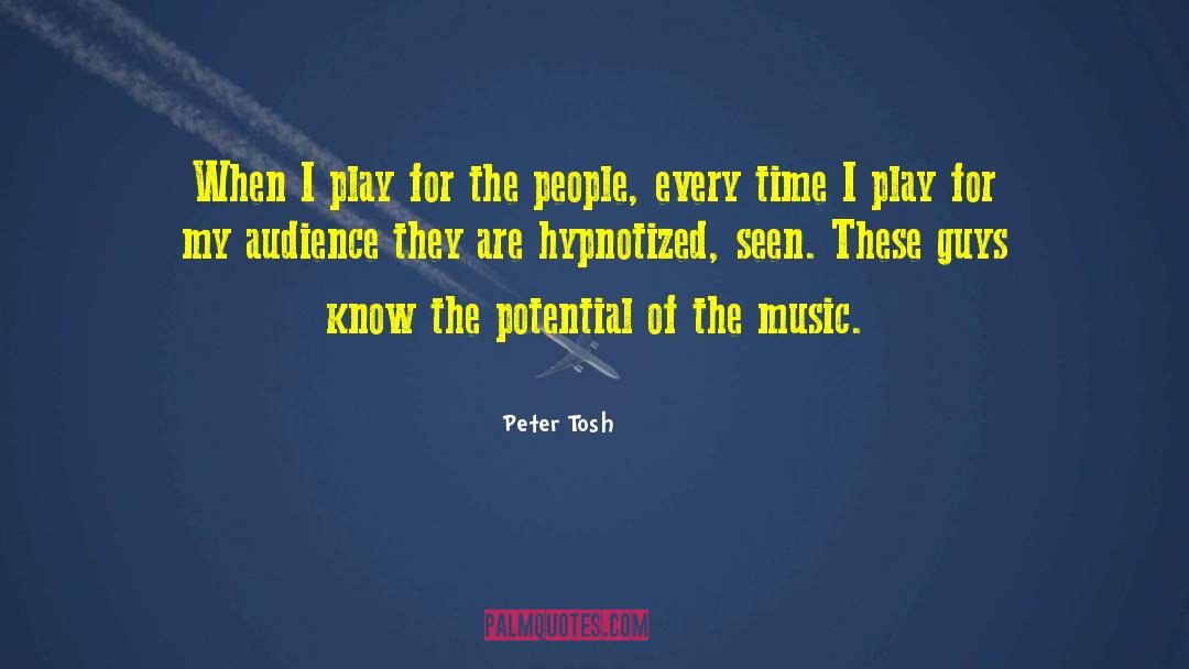 Hypnotized quotes by Peter Tosh