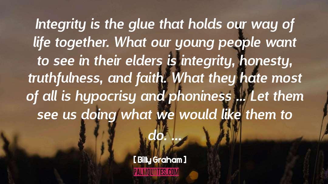 Hypocrisy quotes by Billy Graham