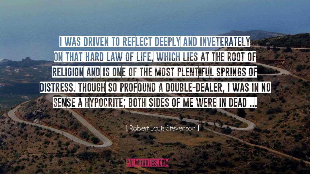 Hypocrite quotes by Robert Louis Stevenson