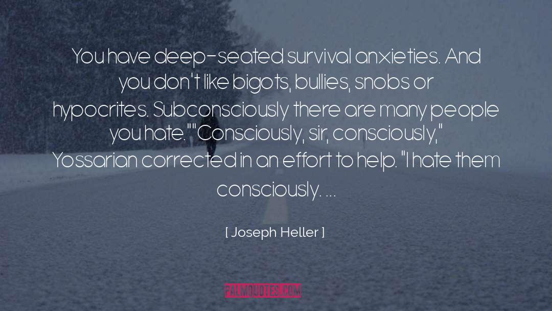 Hypocrites quotes by Joseph Heller