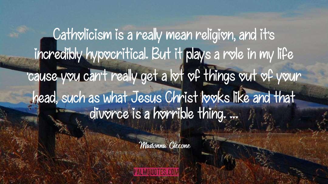 Hypocritical quotes by Madonna Ciccone