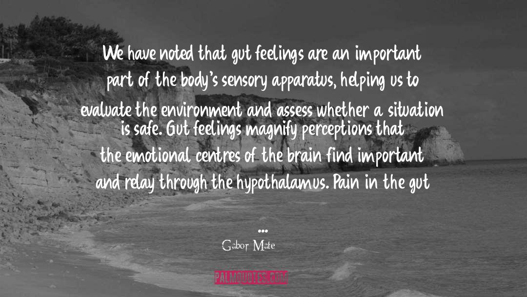Hypothalamus quotes by Gabor Mate