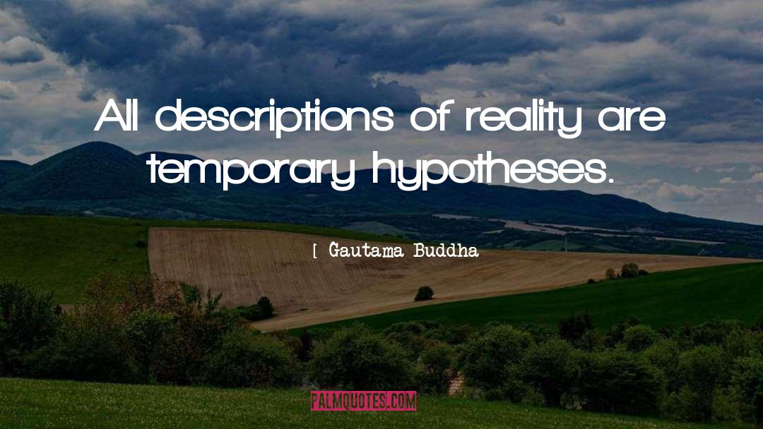 Hypotheses quotes by Gautama Buddha