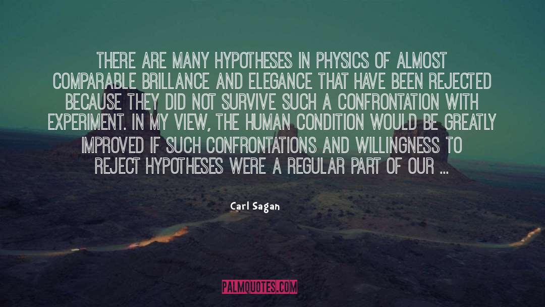 Hypotheses quotes by Carl Sagan