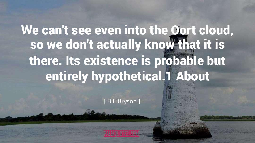 Hypothetical quotes by Bill Bryson