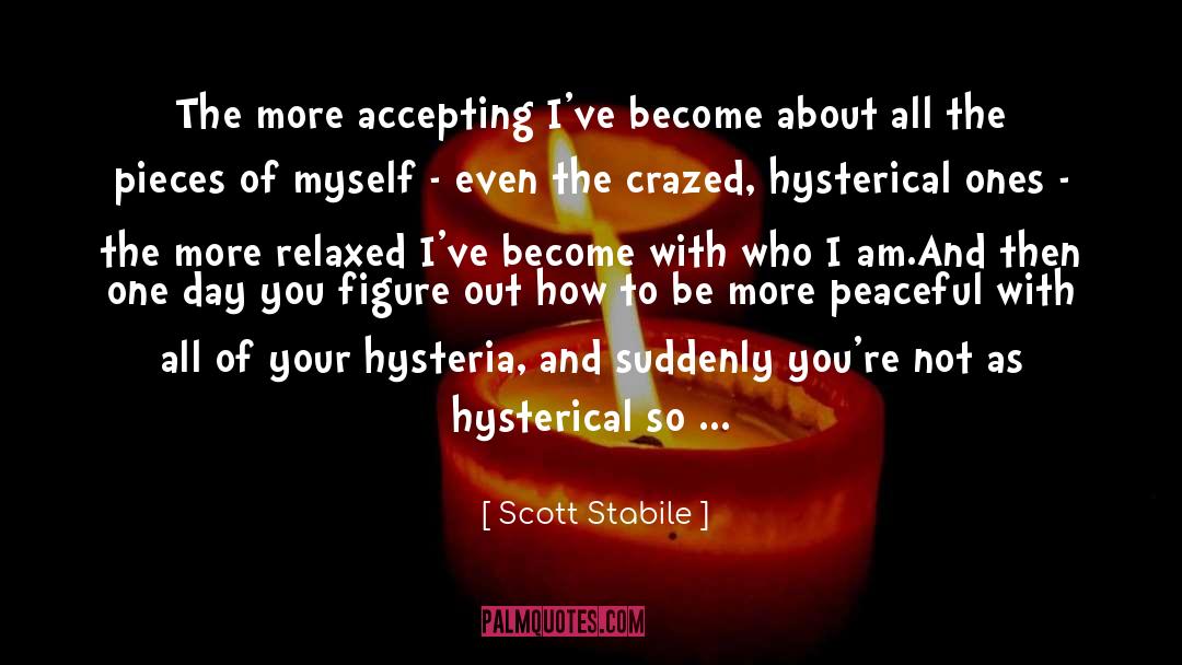 Hysteria quotes by Scott Stabile