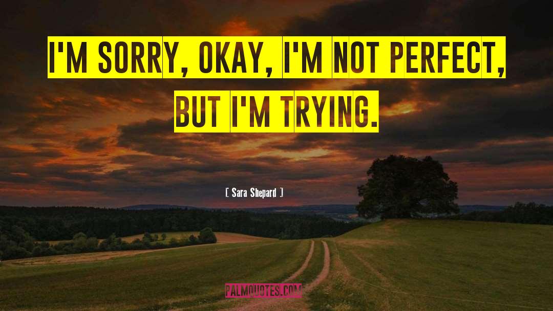 I 27m Sorry quotes by Sara Shepard