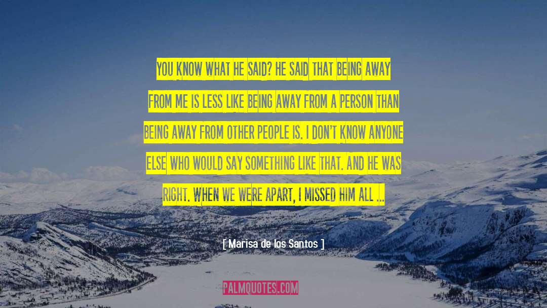 I 27ve Missed You quotes by Marisa De Los Santos