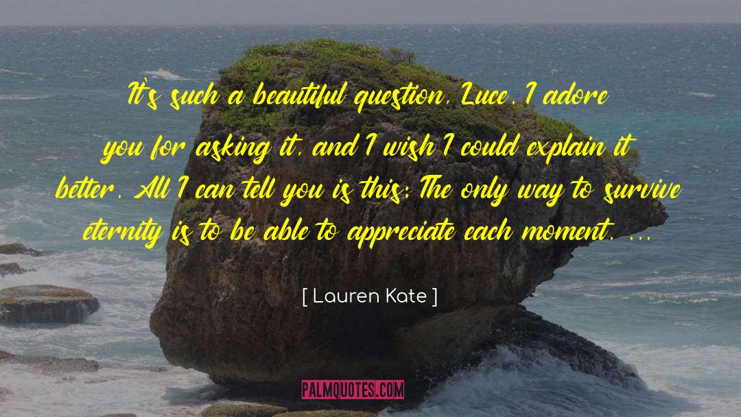 I Adore You quotes by Lauren Kate