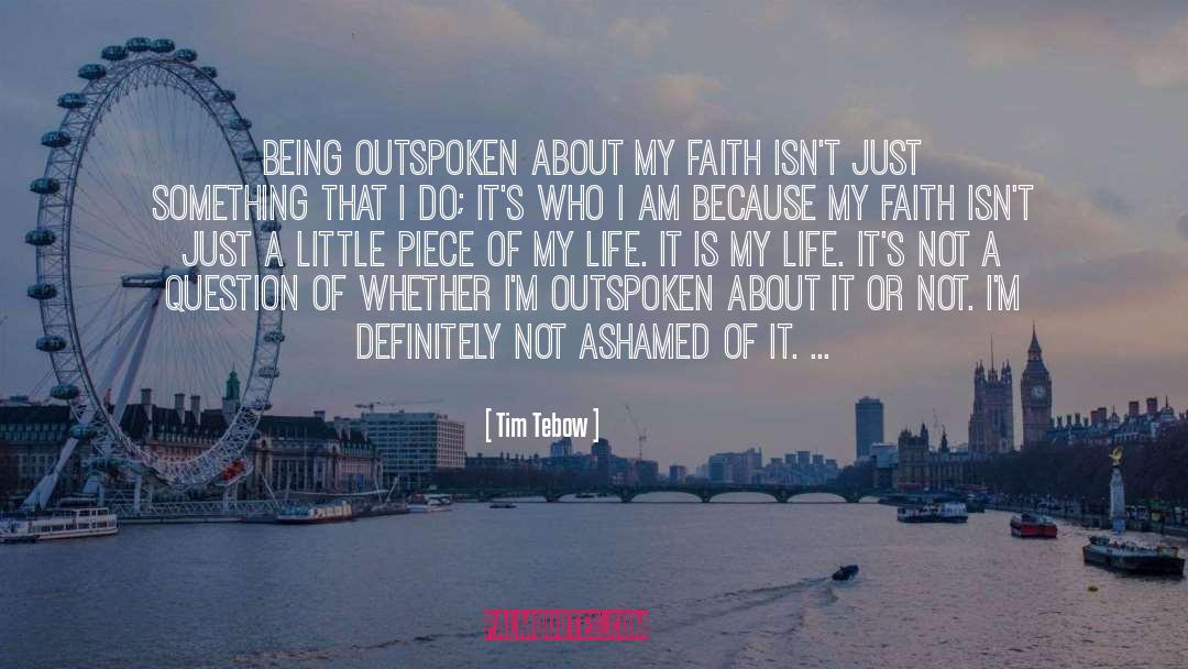 I Am Because quotes by Tim Tebow