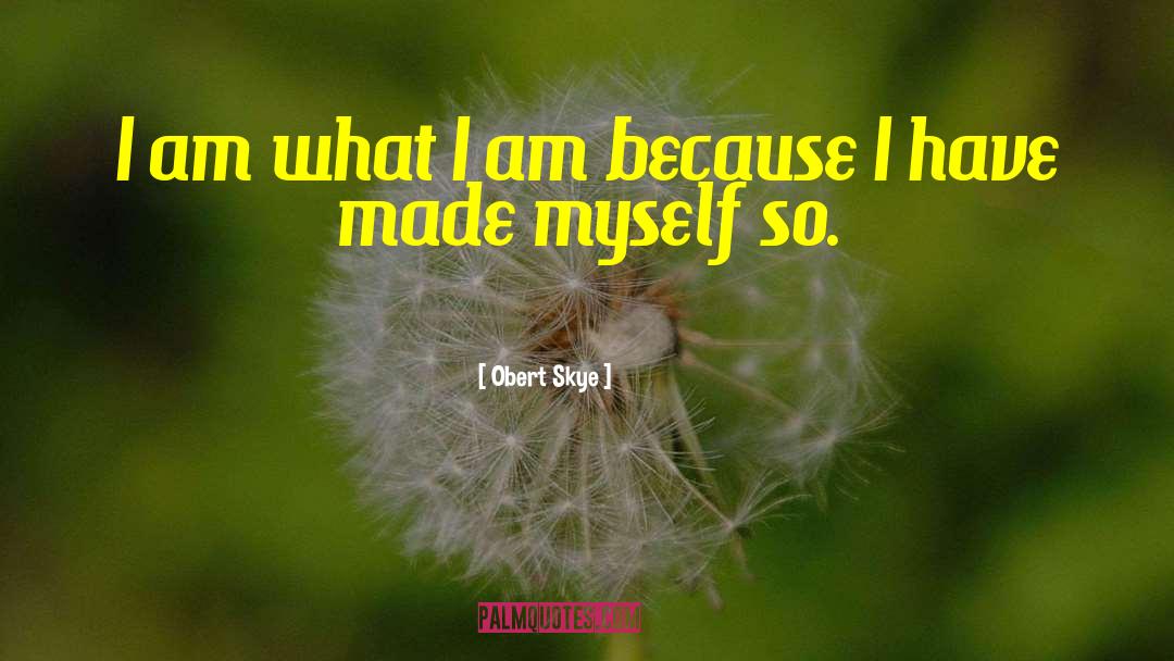 I Am Because quotes by Obert Skye