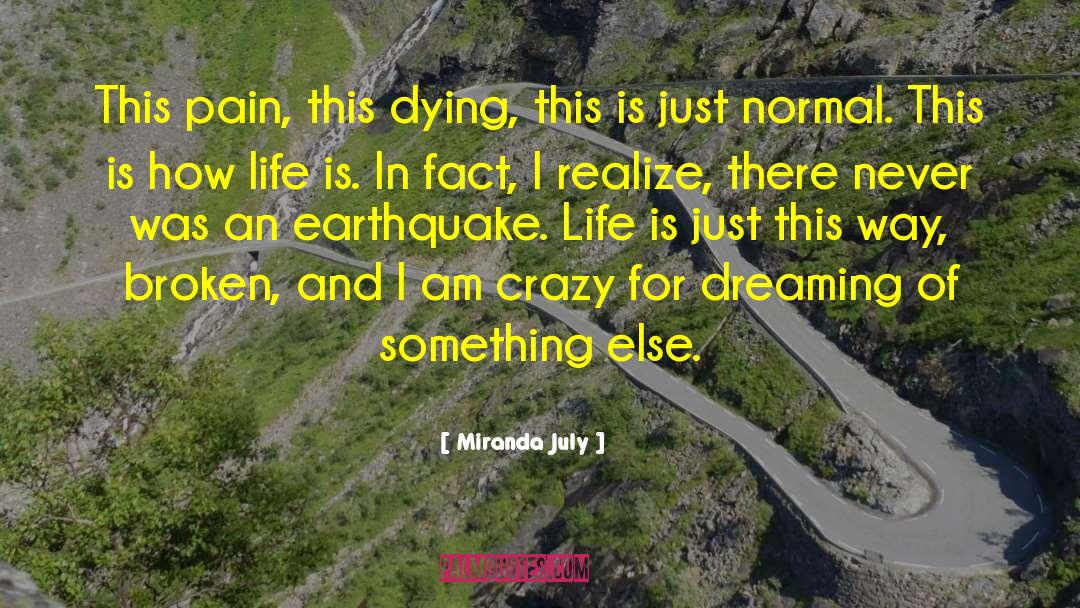 I Am Crazy quotes by Miranda July