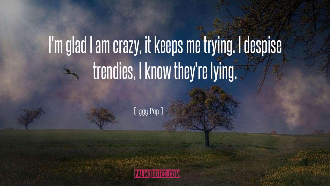 I Am Crazy quotes by Iggy Pop