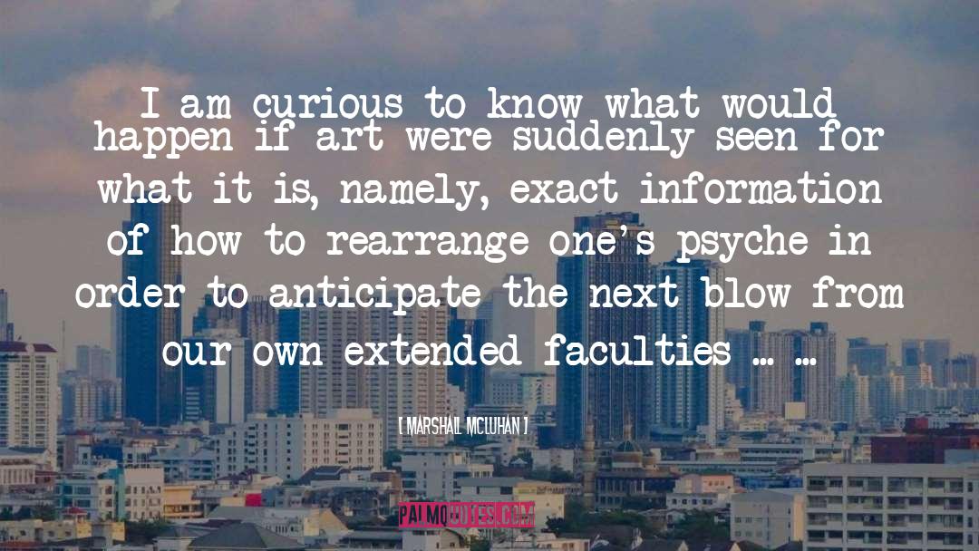 I Am Curious quotes by Marshall McLuhan