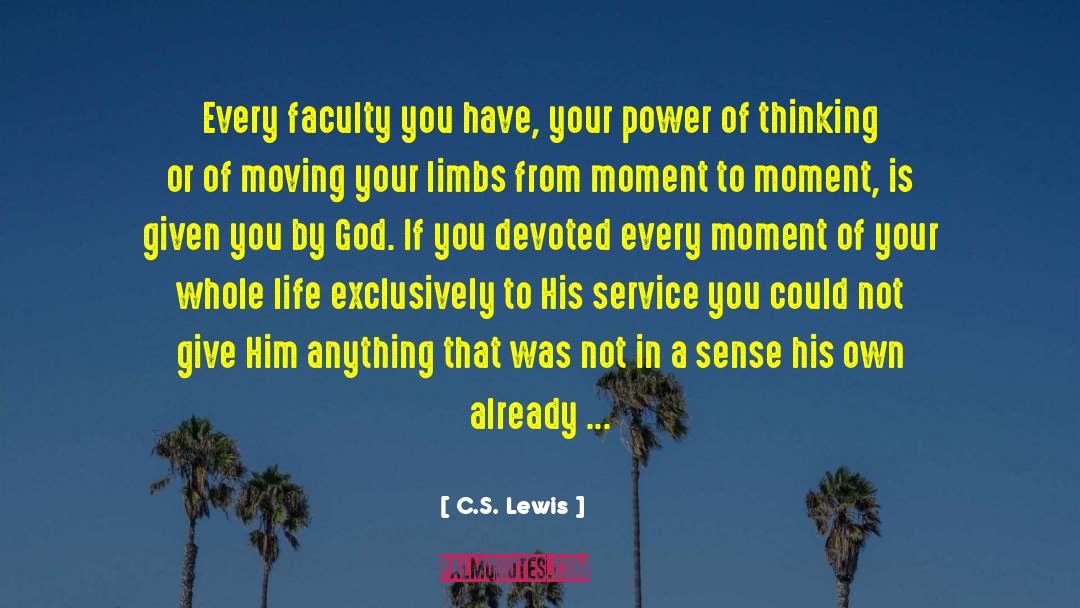 I Am Devoted To You quotes by C.S. Lewis