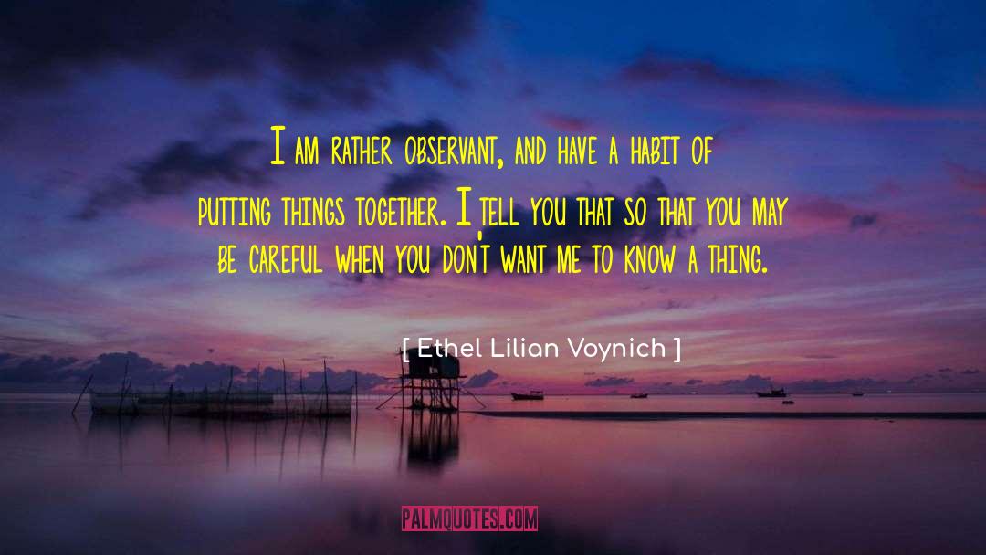 I Am Extraordinary quotes by Ethel Lilian Voynich