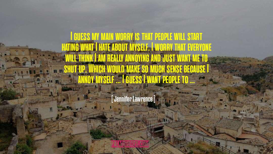 I Am Flawed quotes by Jennifer Lawrence