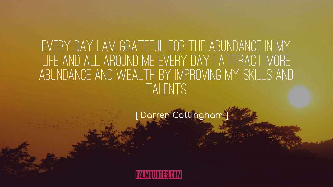 I Am Grateful quotes by Darren Cottingham