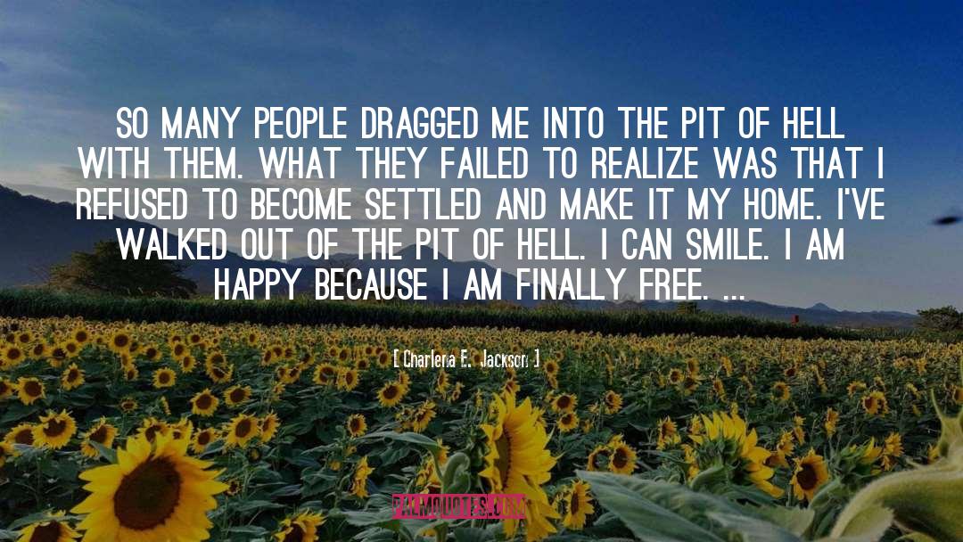 I Am Happy quotes by Charlena E.  Jackson