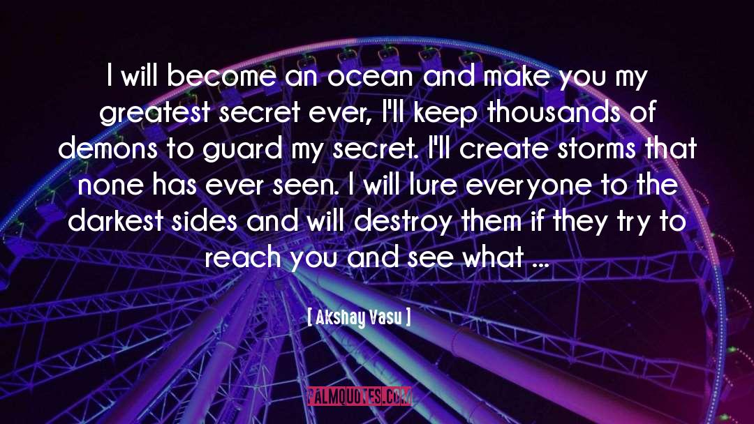 I Am In The Ocean Of Love quotes by Akshay Vasu