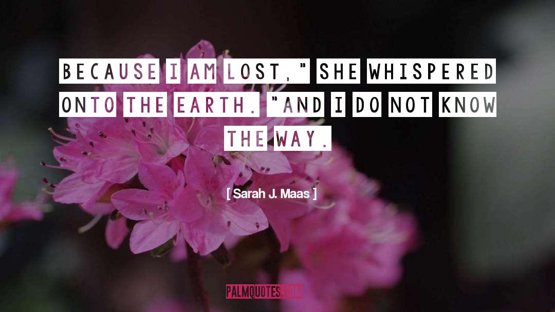 I Am Lost quotes by Sarah J. Maas