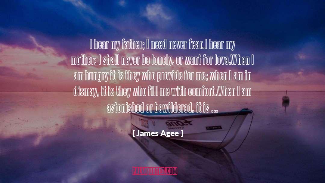 I Am Loved quotes by James Agee