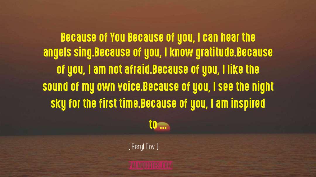 I Am Me quotes by Beryl Dov