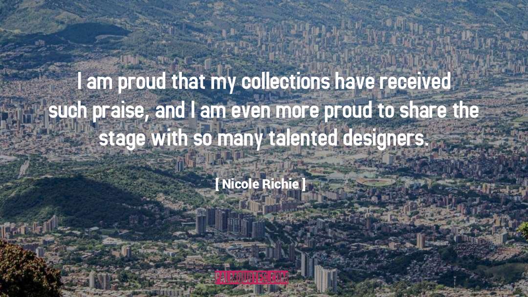 I Am Proud quotes by Nicole Richie