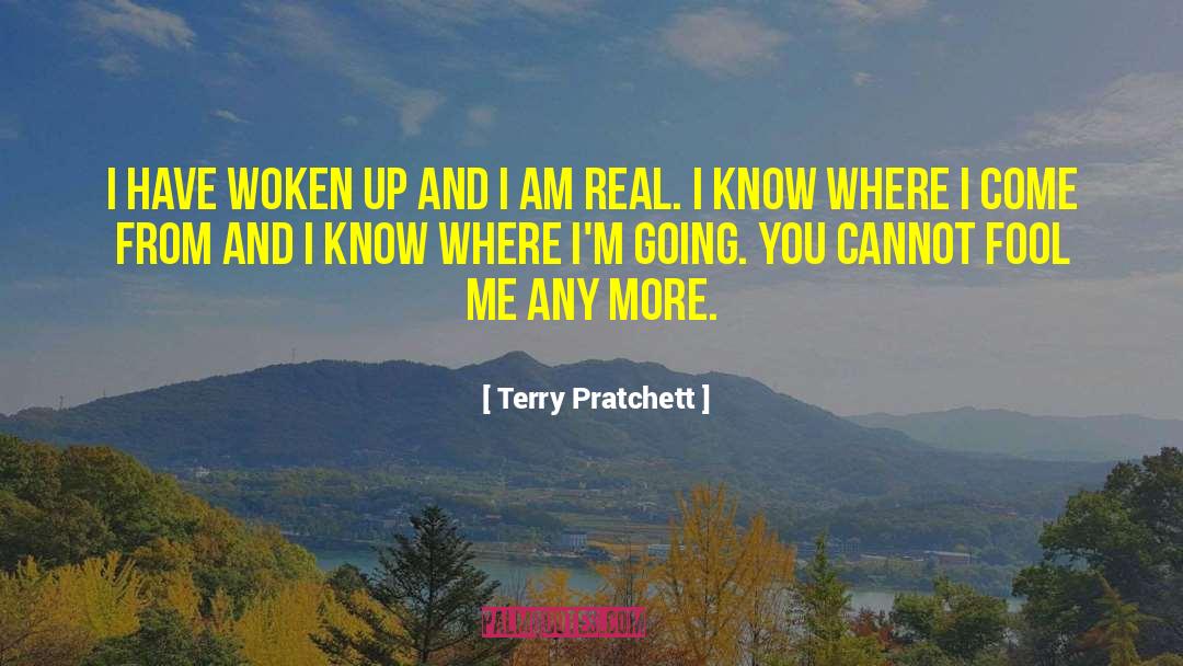 I Am Real quotes by Terry Pratchett