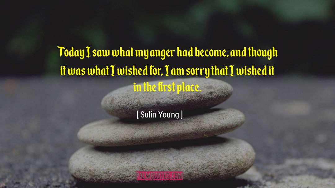 I Am Sorry quotes by Sulin Young