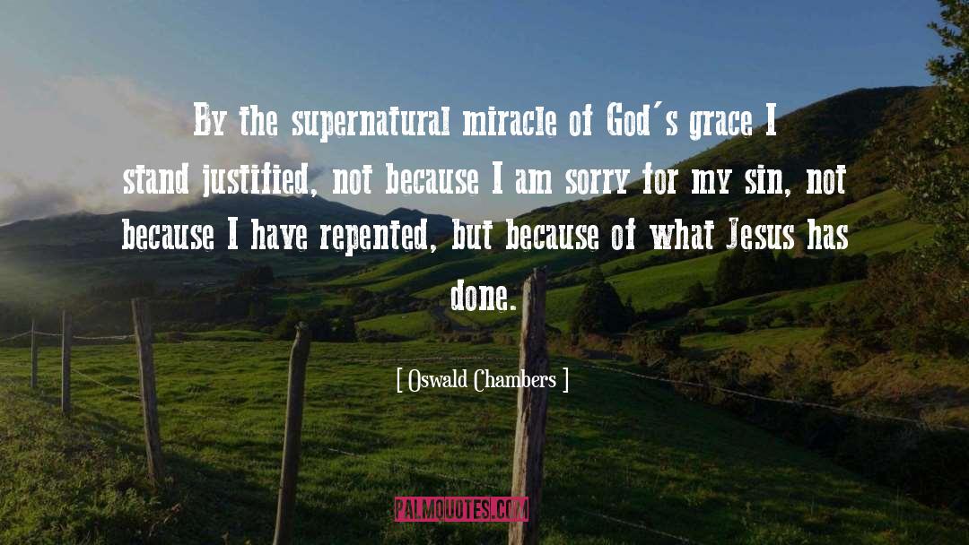 I Am Sorry quotes by Oswald Chambers
