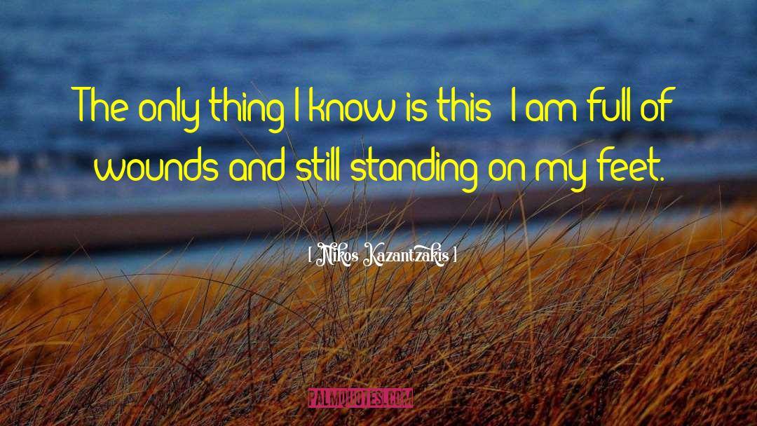 I Am Still Standing quotes by Nikos Kazantzakis