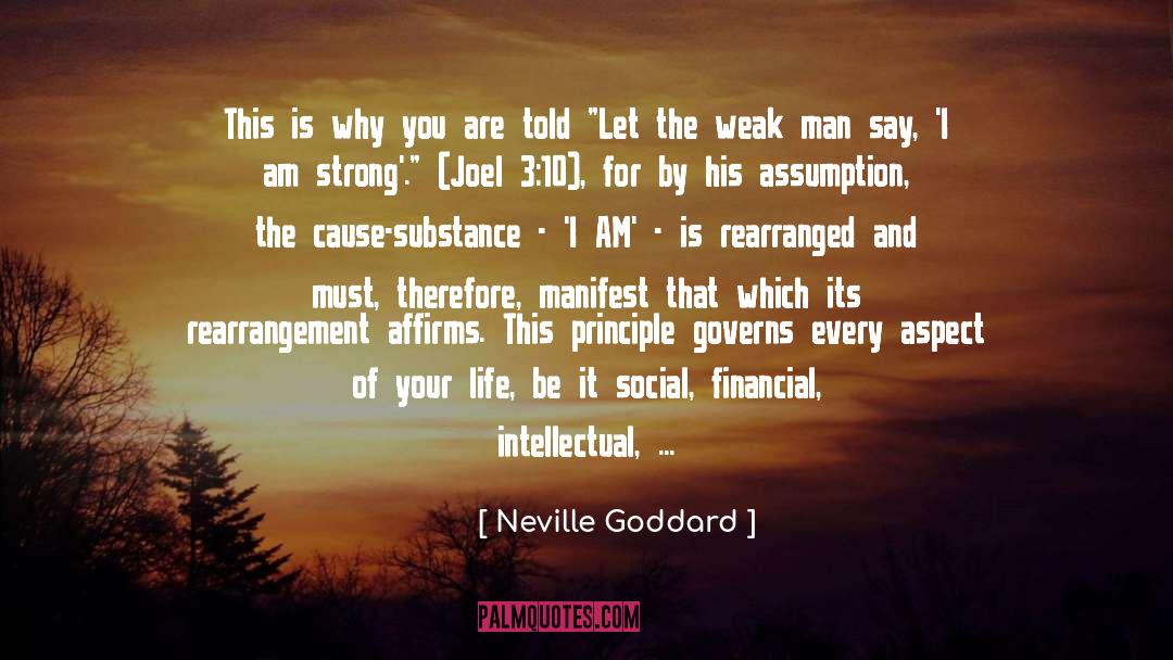 I Am Strong quotes by Neville Goddard