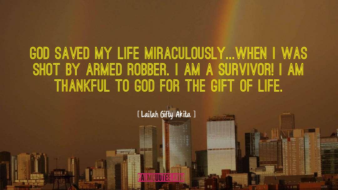 I Am Thankful quotes by Lailah Gifty Akita