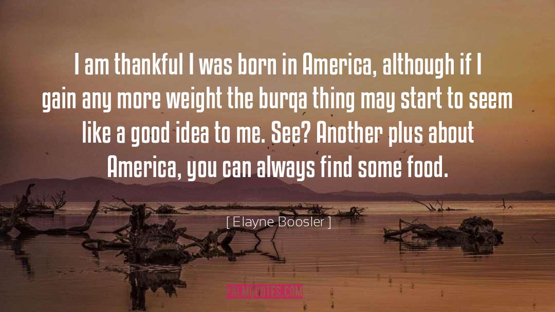 I Am Thankful quotes by Elayne Boosler