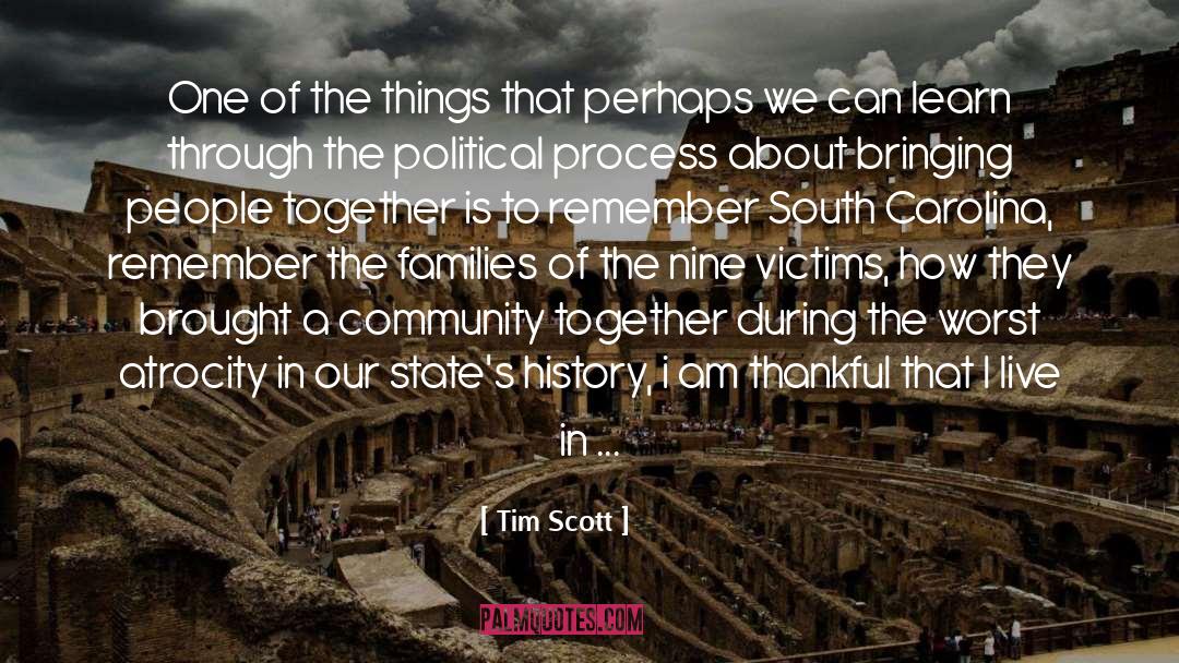 I Am Thankful quotes by Tim Scott