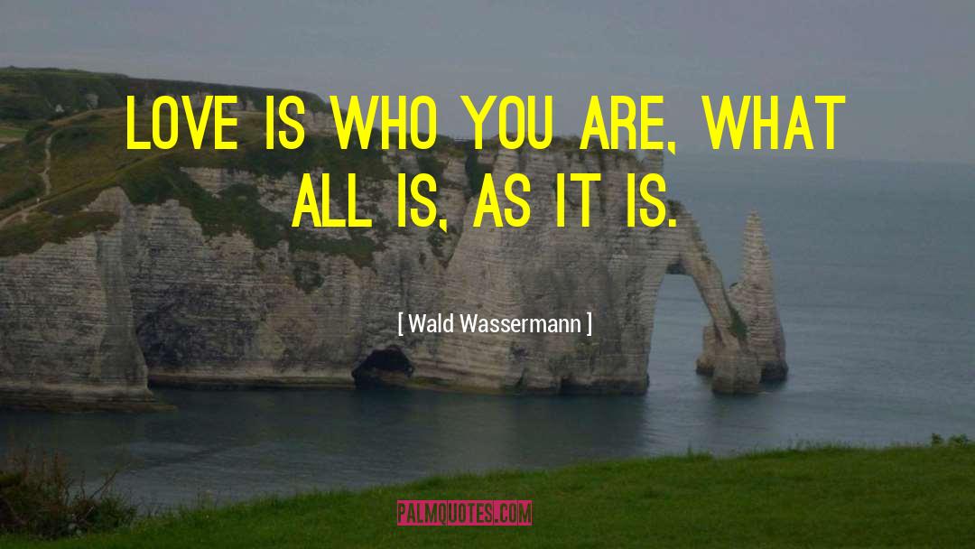 I Am That I Am quotes by Wald Wassermann