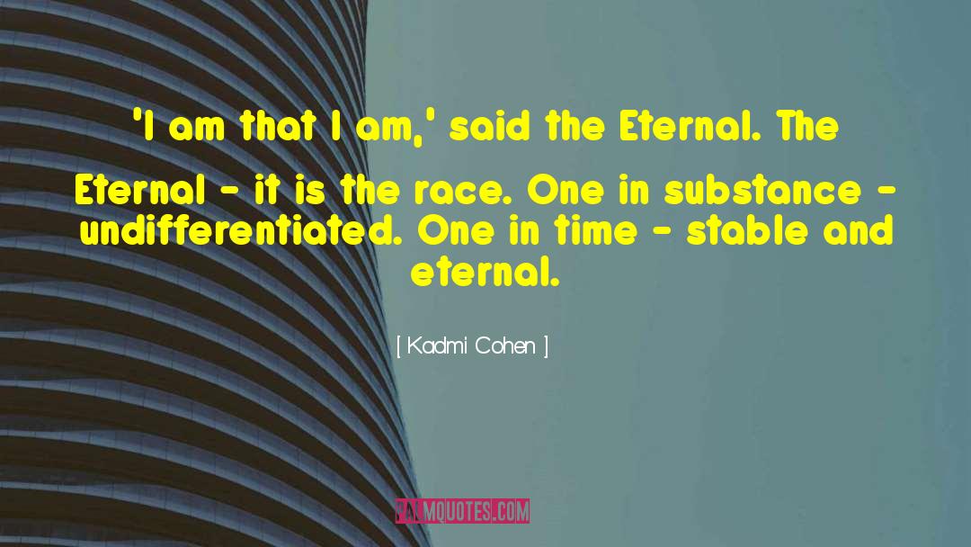 I Am That I Am quotes by Kadmi Cohen