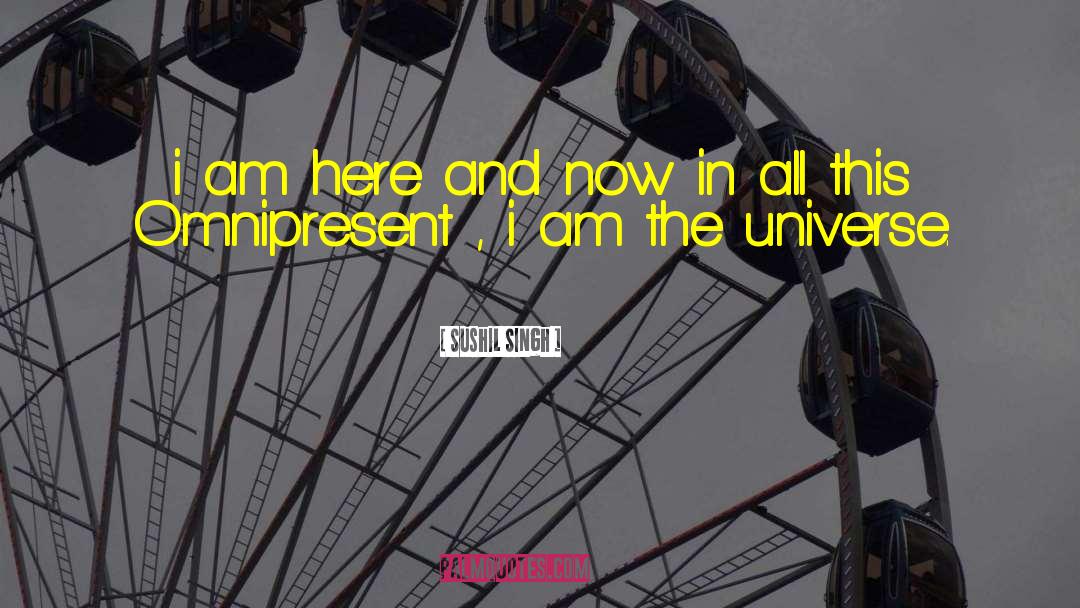 I Am The Universe quotes by Sushil Singh