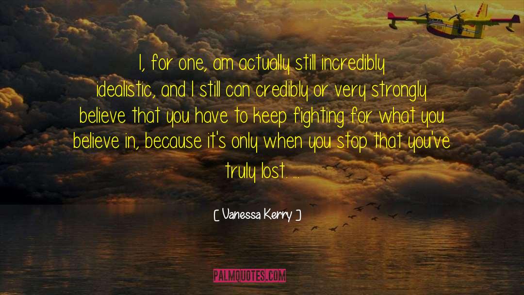 I Am Truly Blessed quotes by Vanessa Kerry